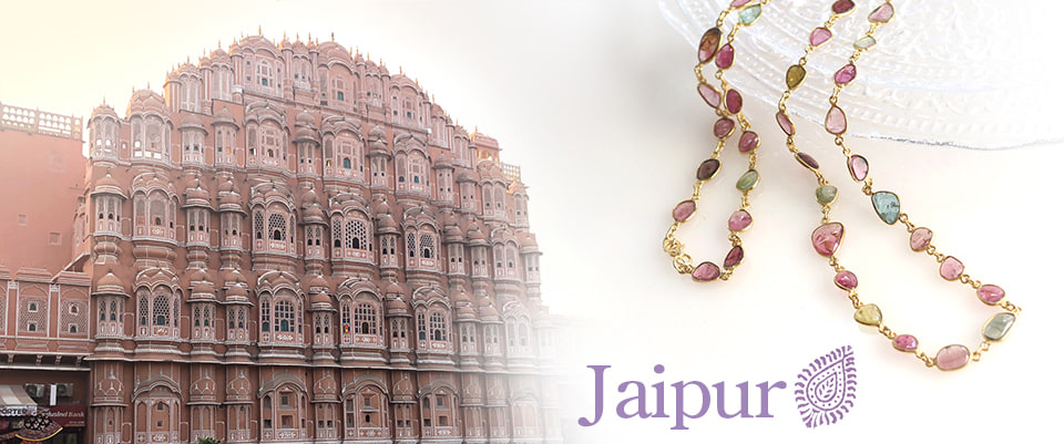 Jaipur 天然石＆シルバージュエリー